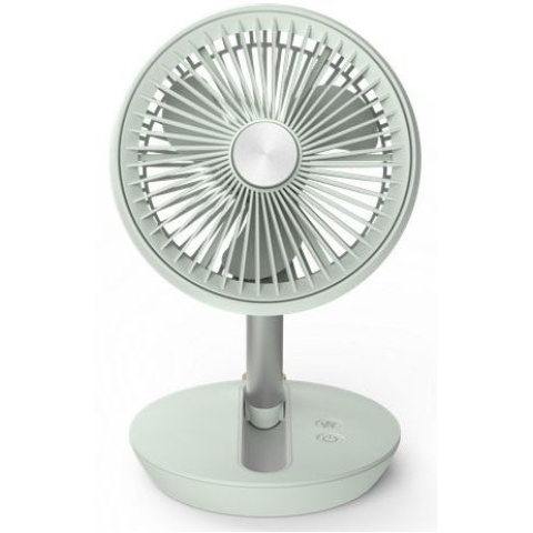 Turbo Italy TMF-F06GN 摺叠式迷你 USB 充電式風扇 (薄荷綠)